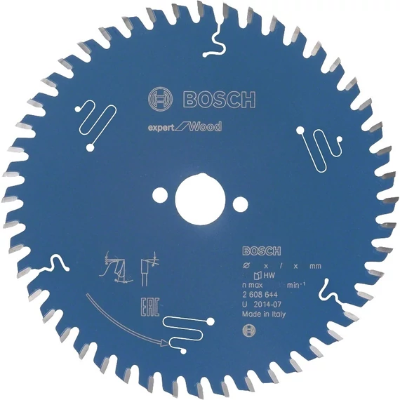 Bosch Expert for Wood körfűrészlap kézi körfűrészekhez, 190x30mm, 56fog