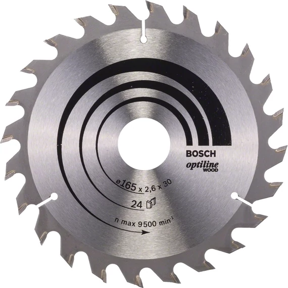 Bosch Optiline Wood körfűrészlap asztali fűrészgépekhez, 350x30mm, 54fog