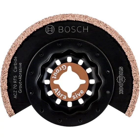 Bosch ACZ 70 RT5 Starlock merülőfűrészlap multigéphez, abrazív, karbid, 70mm