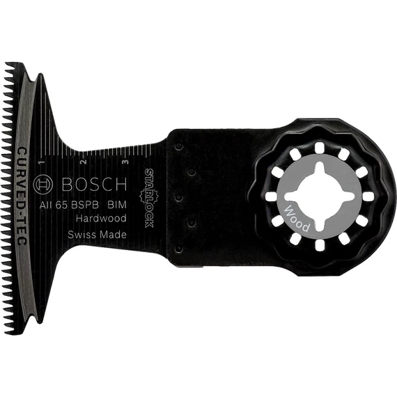 Bosch AII 65 BSPB Starlock fűrészlap multigéphez, kemény fára, BIM, 65x40mm, 1db