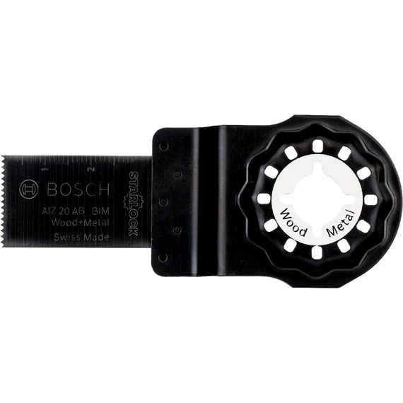 Bosch AIZ 20 AB Starlock fűrészlap multigéphez, fára és fémre, BIM, 20x30mm