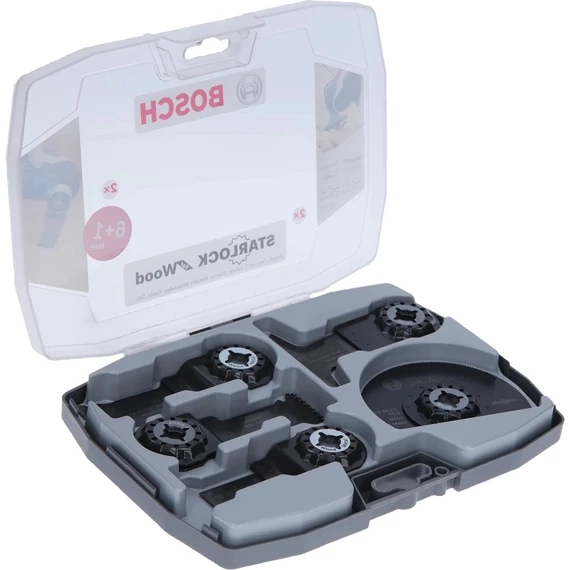 Bosch Starlock tartozék készlet multigéphez, fára, 7db