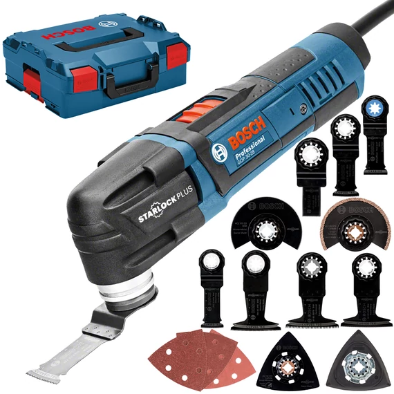 Bosch GOP 30-28 multifunkciós gép készlet kofferben, 300W