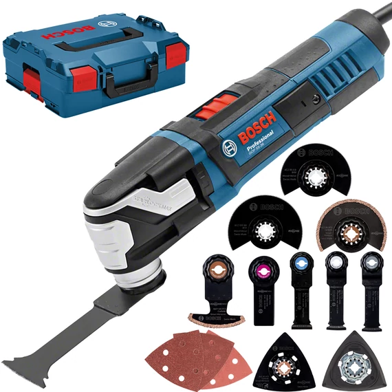 Bosch GOP 55-36 multifunkciós gép készlet kofferben, 550W