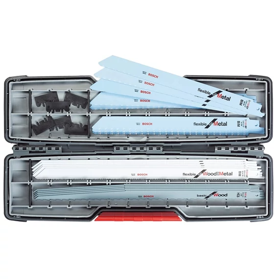 Bosch Wood and Metal Tough Box orrfűrészlap készlet fához és fémhez, 20db
