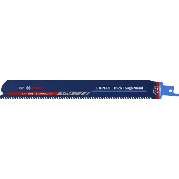 Bosch Expert S1155CHC Thick Tough Metal orrfűrész fémhez, 225mm, 8TPI, 10db