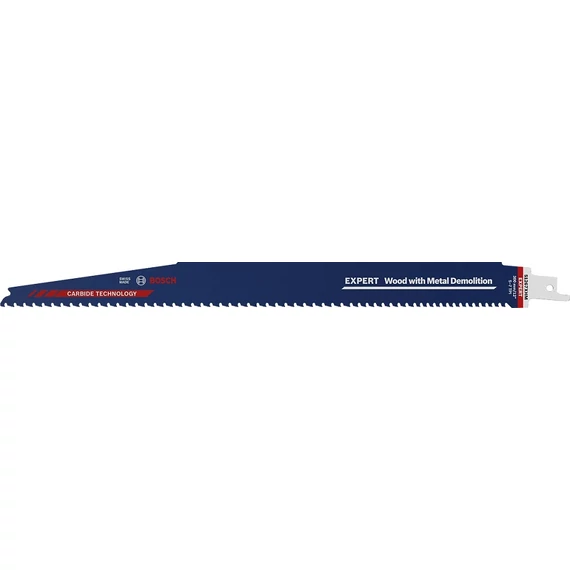 Bosch Expert S1267XHM Wood with Metal Demolition orrfűrészlap, 300mm, 5-7TPI