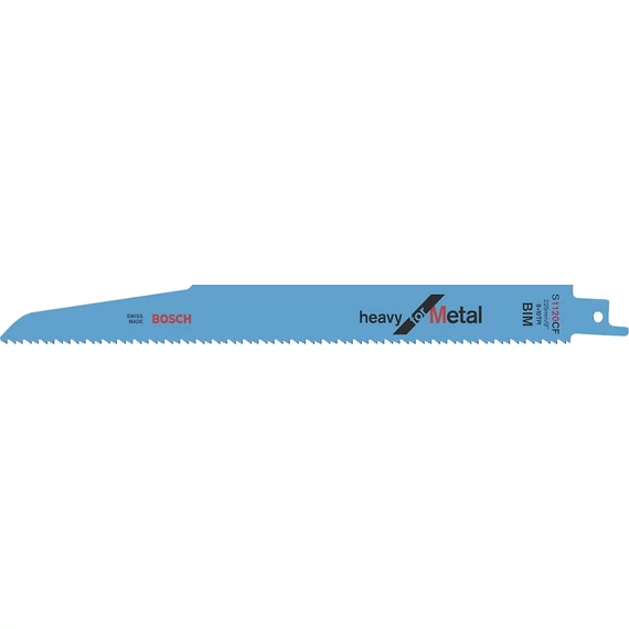 Bosch S1120CF Heavy for Metal orrfűrészlap fémhez, 225mm, 8-10TPI, 25db