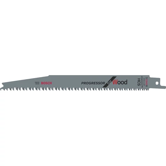 S2345X Progressor for Wood orrfűrészlap fához, 200mm, 6-10TPI, 2db