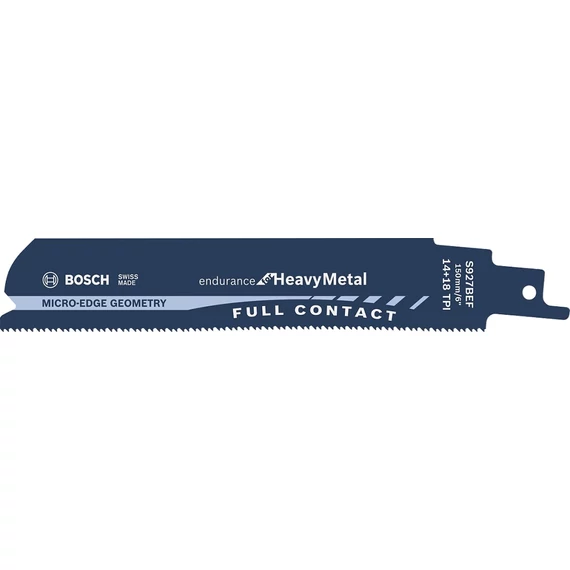 Bosch S927BEF Endurance for Heavy Metal orrfűrészlap, 150mm, 14-18TPI, 25db