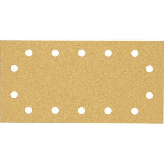 Bosch Expert C470 csiszolópapír rezgőcsiszolóhoz, fára, 14 lyuk, 115x230mm, G320, 10db