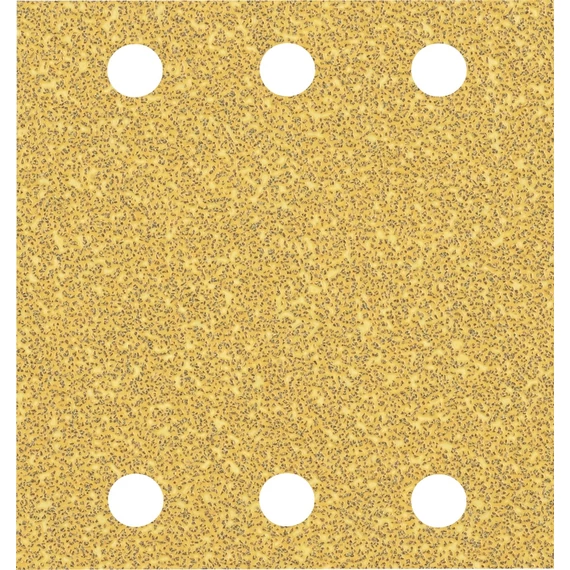 Bosch Expert C470 csiszolópapír rezgőcsiszolóhoz, fára, 6 lyuk, 115x107mm, G240, 10db