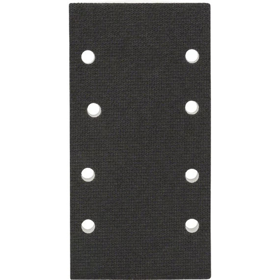 Bosch adapter íves felületekhez rezgőcsiszolóhoz, 8 lyuk, 93x185mm