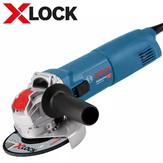 Bosch GWX 14-125 sarokcsiszoló, X-LOCK, 125mm, 1.4kW