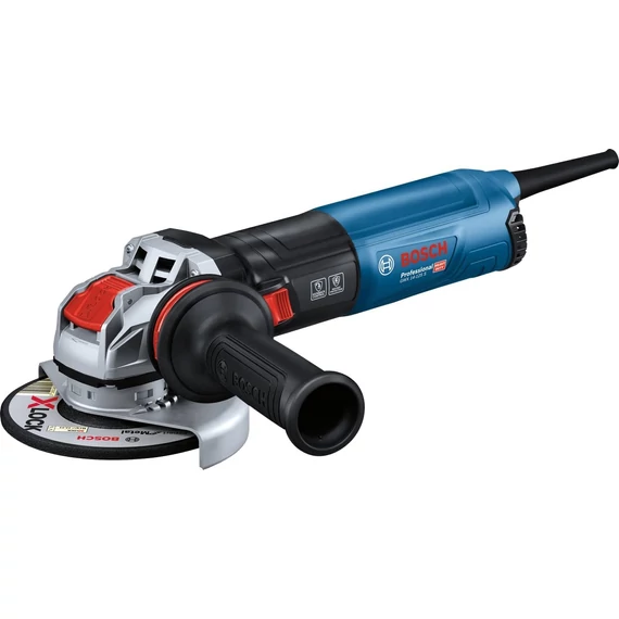 Bosch GWX 14-125 S sarokcsiszoló, X-LOCK, 125mm, 1.4kW