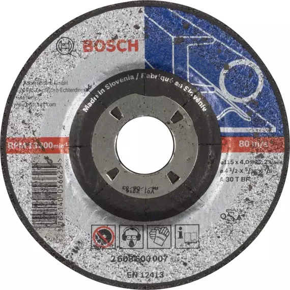 Bosch Expert for Metal csiszolótárcsa sarokcsiszolóhoz, hajlított, 230x6mm