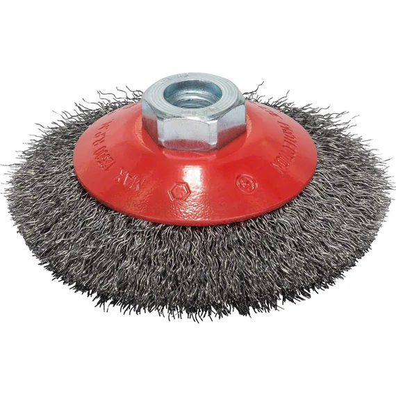 Bosch Clean for Metal kúpkefe csiszológéphez, M14, acél, hullámos, 0.3x100mm