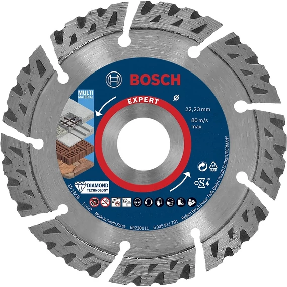 Bosch Expert Multi Material gyémánt vágótárcsa sarokcsiszolóhoz, 230mm