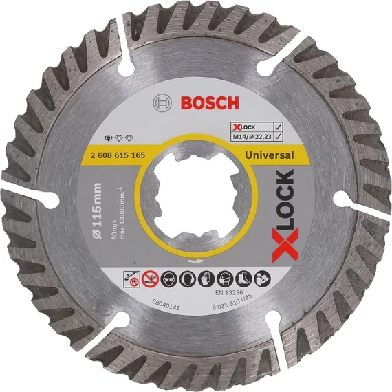 Bosch Standard for Universal X-LOCK gyémánt vágótárcsa, 125mm