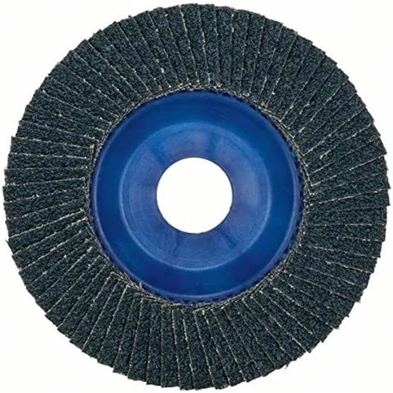 Bosch X571 legyezőtárcsa sarokcsiszolóhoz, fémre, egyenes, műanyag, 180mm, P60