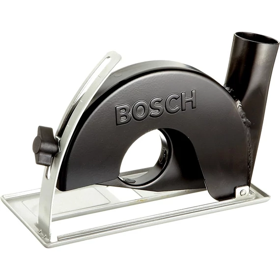 Bosch vágásvezető porelszívó burkolattal sarokcsiszolókhoz, fém, 150mm, 35mm