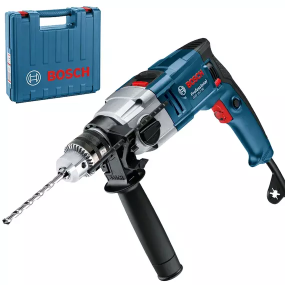 Bosch Professional GSB 18-2 RE ütvefúrógép kofferben, 13mm, 800W