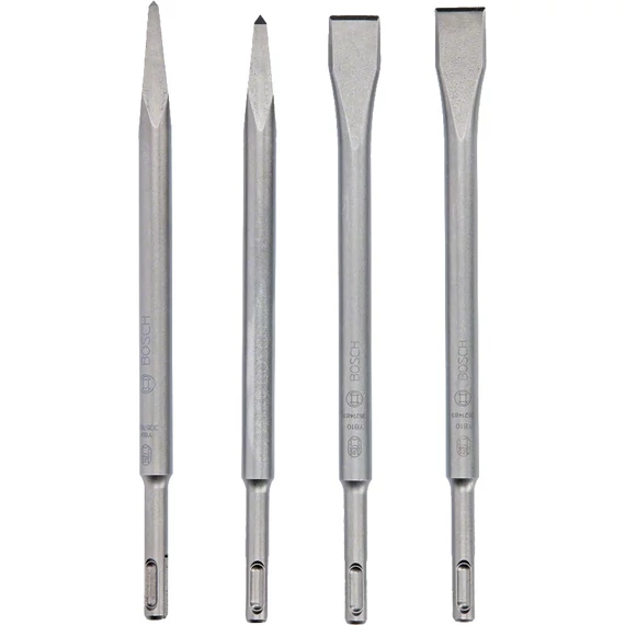 Bosch vésőkészlet, SDS Plus, 25cm, 4db