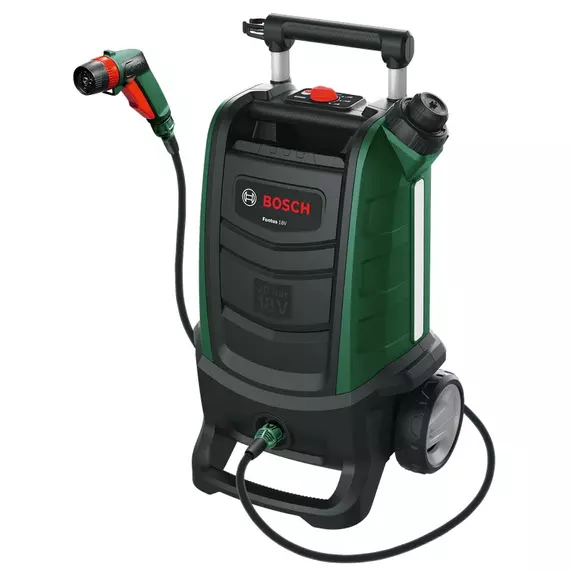 Bosch Fontus II akkus magasnyomású mosó, 18V, 20bar (akku és töltő nélkül)