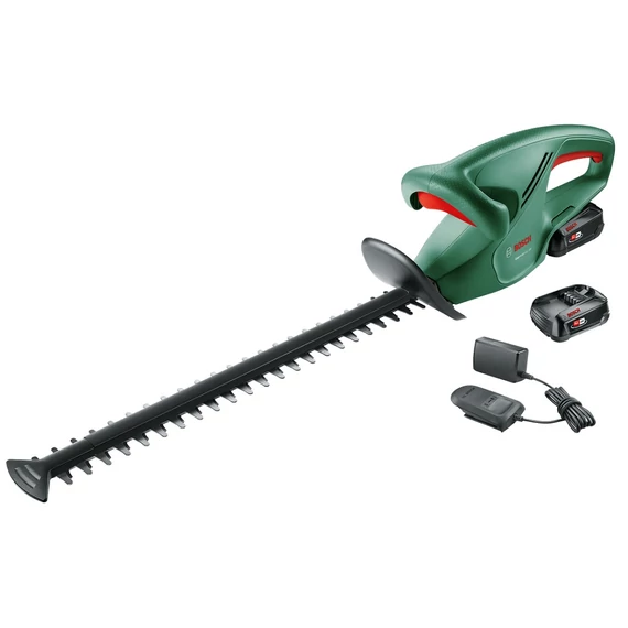 Bosch EasyHedgeCut 18-45 akkus sövényvágó, 18V, 45cm (2x2Ah akkuval és töltővel)