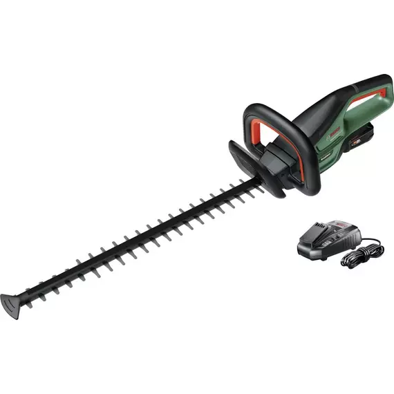 Bosch UniversalHedgeCut 18V-55 akkus sövényvágó, 18V, 55cm (2.5Ah akkuval és töltővel)