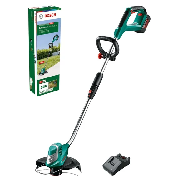 Bosch AdvancedGrassCut 36 akkus szegélyvágó, 36V, 30cm (2Ah akkuval és töltővel)