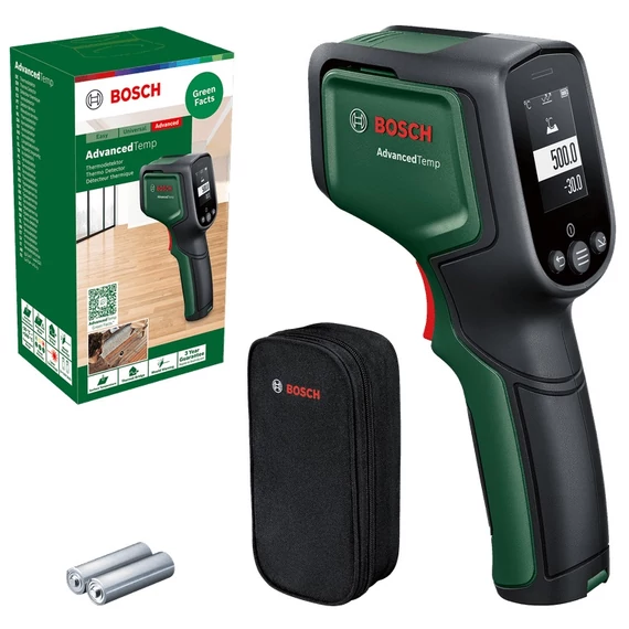 Bosch AdvancedTemp termométer, -30-500°C (2db elemmel)