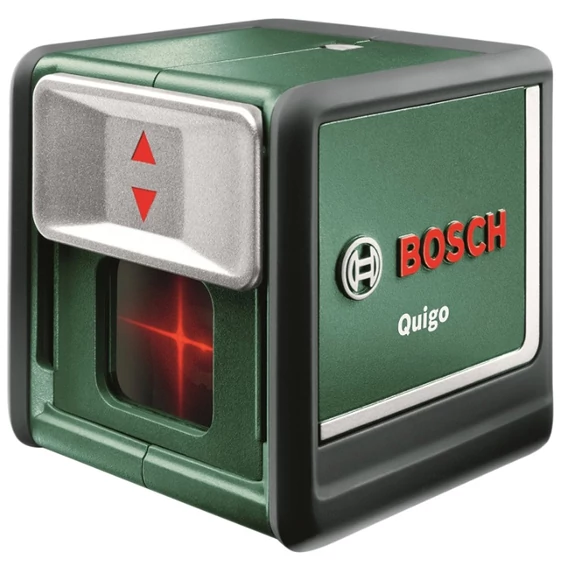 Bosch Quigo keresztvonalas szintezőlézer fémdobozban, 10m