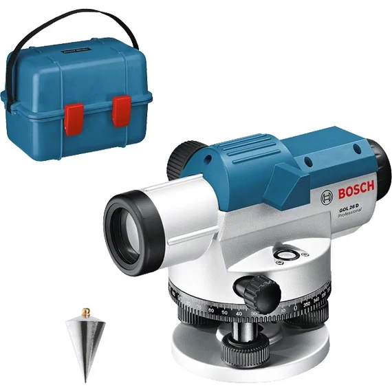Bosch GOL 26 D optikai szintező, 100m