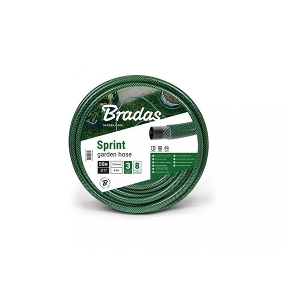 Bradas Sprint 3 rétegű locsolótömlő 3/4&quot;, 50m 