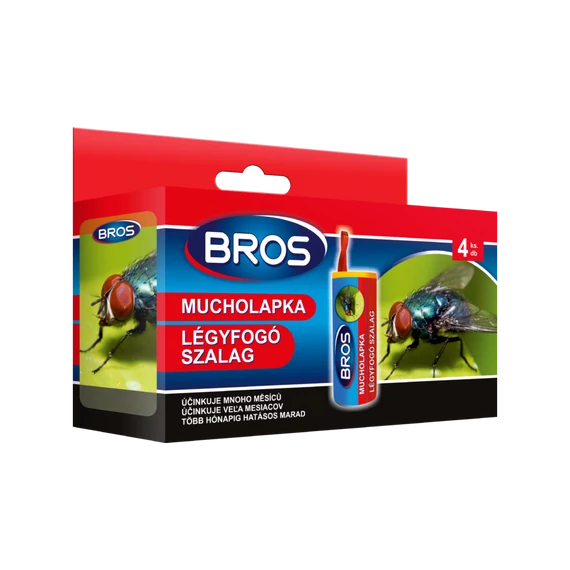 Bros légyfogó szalag, 4db-os