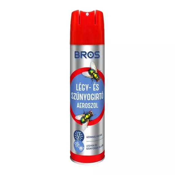 Bros légy és szúnyogirtó aerosol, 250ml