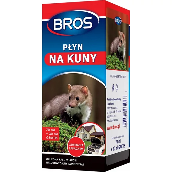 Bros nyestriasztó folyadék 70+30ml