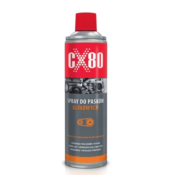 CX-80 Ékszíj csúszásgátló spray, 500 ml