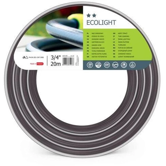 Cellfast Ecolight locsolótömlő, 3/4&quot;, 20m