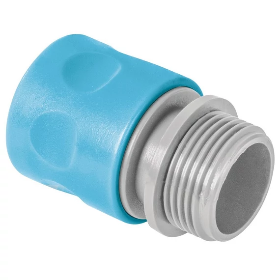 Cellfast Ideal tömlő gyorscsatlakozó, külső menetes, vízátfolyós, 3/4&quot;