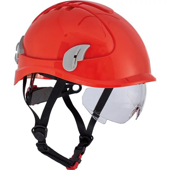 Cerva Alpinworker WR láthatósági ipari védősisak, polikarbonát, 53-66cm, piros