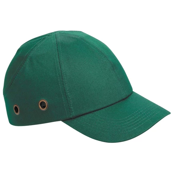 Cerva Duiker SE1710 munkavédelmi baseball sapka belső merevítővel, 54-59cm, zöld
