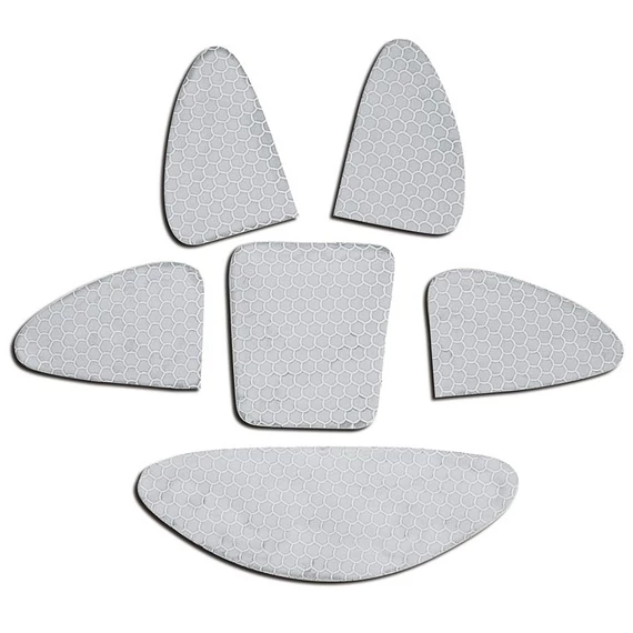 Cerva láthatósági matricák Palladio sisakokhoz, 6 részes