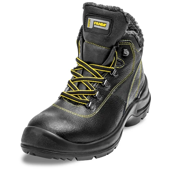 Panda Safety Professional Orsetto S3 CL munkavédelmi bakancs, bélelt, fekete-sárga, 46