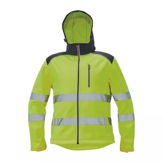 Cerva Knoxfield softshell dzseki, HV sárga, XL