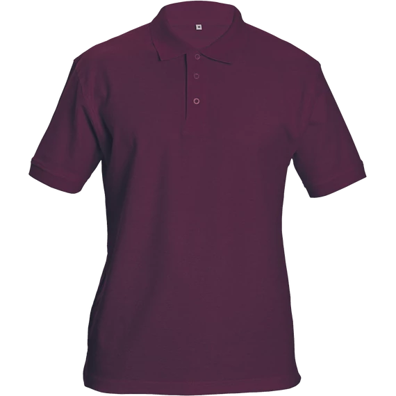 Cerva Dhanu tenisz póló, burgundi vörös, 2XL