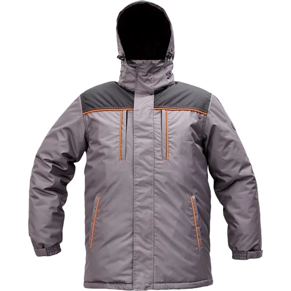 Cerva Cremorne télikabát kapucnival, szürke, 3XL