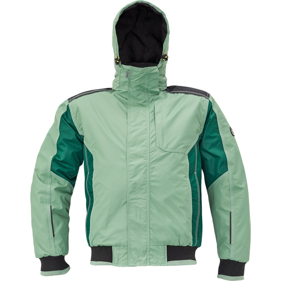Cerva Dayboro Pilot dzseki levehető kapucnival, zöld, L