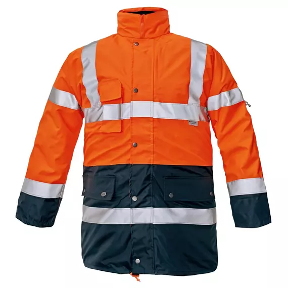 Cerva Biroad 3az1-ben kabát, narancssárga-kék, XL
